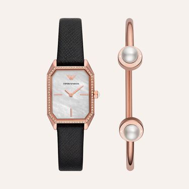 Combo Orologio Al Quarzo Emporio Armani Ar80068set - Orologi solo Tempo Donna | Stroili